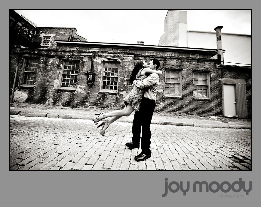 Joy Moody Philadelphia Old City Engagement Shoot